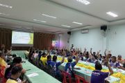 ประชุม อถล. เพื่อคัดเลือกคณะกรรมการเครือข่ายอาสาสมัครท้องถิ่นรักษ์โลก (อถล.)