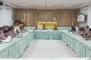 เทศบาลตำบลเมืองแคนจัดประชุมประจำเดือน