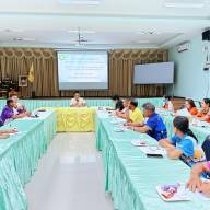 ประชุมคณะกรรมการให้ความช่วยเหลือประชาชน เรื่องการพิจารณาให้ความช่วยเหลือผู้ประสบสาธารณภัยจากสถานการณ์สู้รบตามแนวชายแดนไทย-กัมพูชา